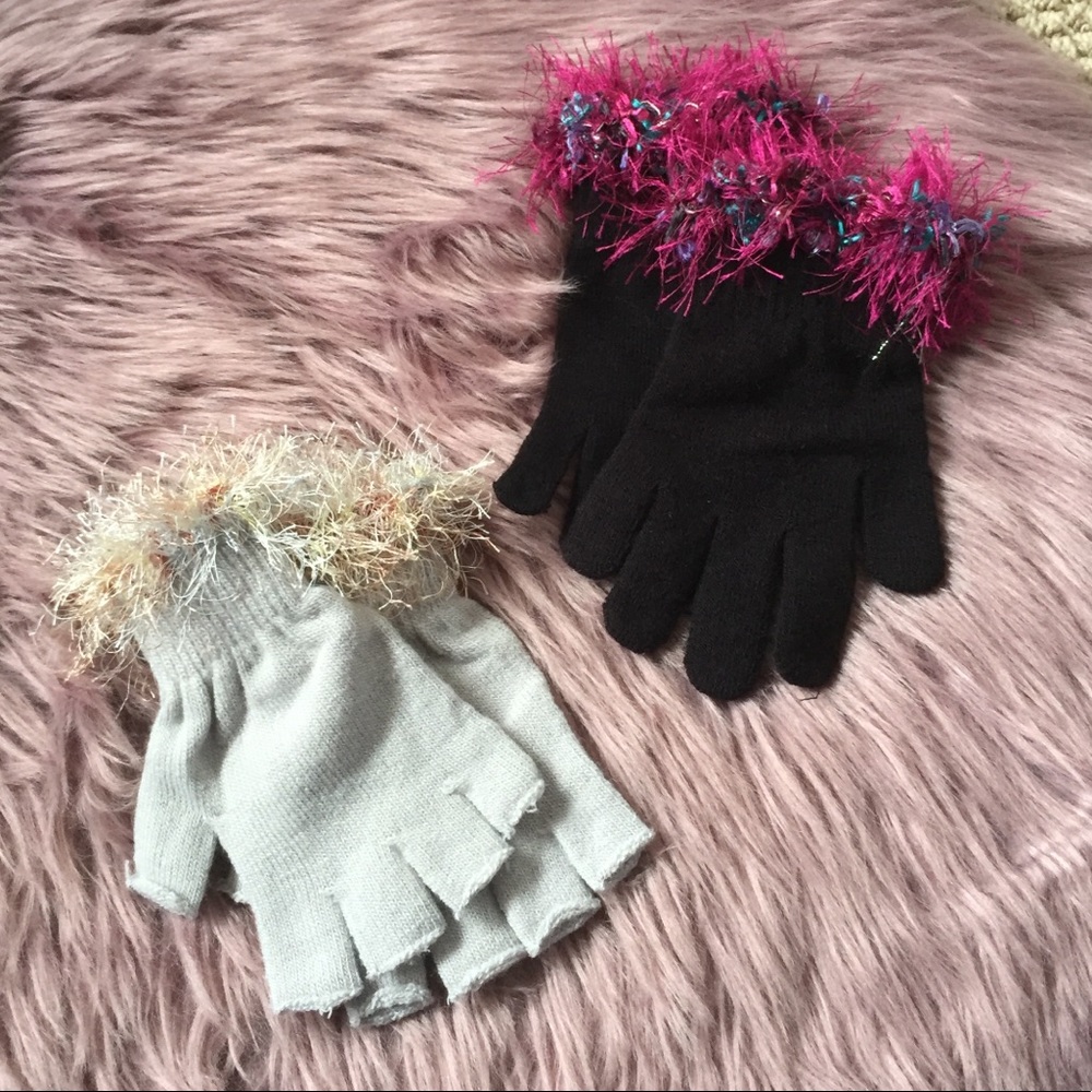 Fun gloves!! 2 pair!